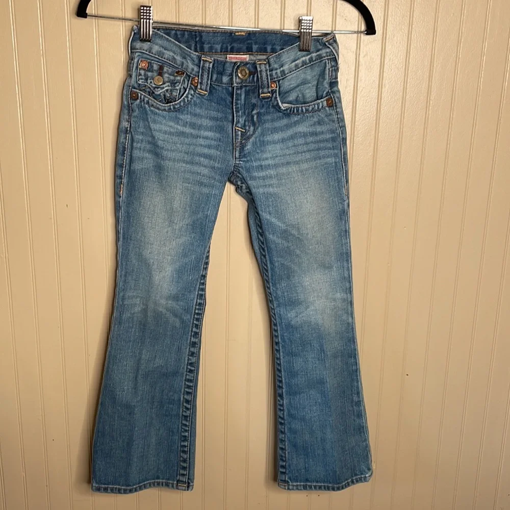 True religion‎ jeans blue style billy boy jeans size 6 boot cut